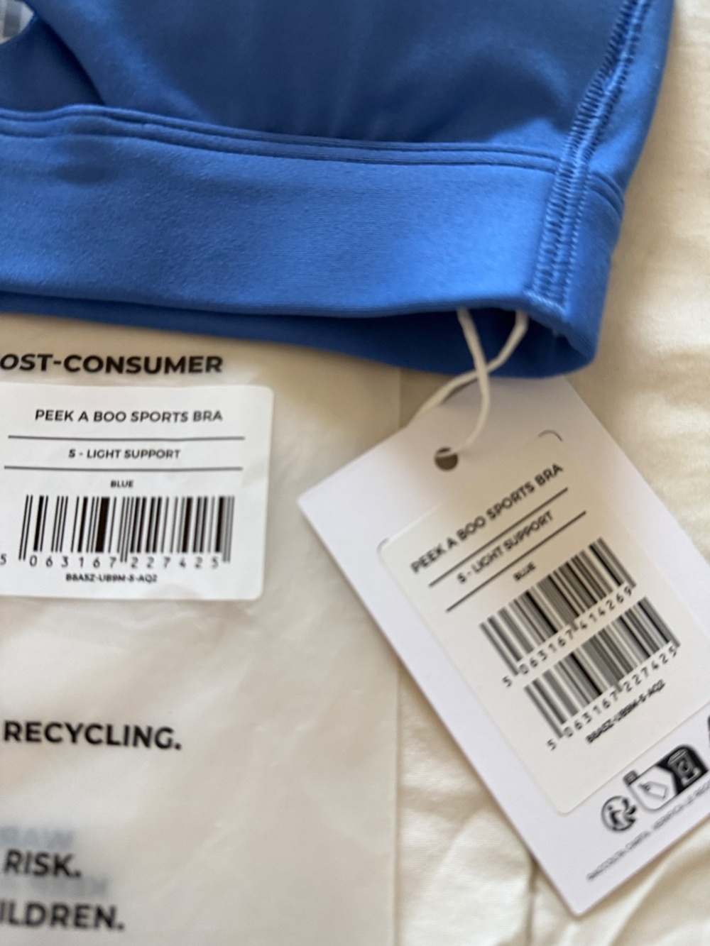 Gymshark Peek A Boo Bra NWT - Picture 4 of 5